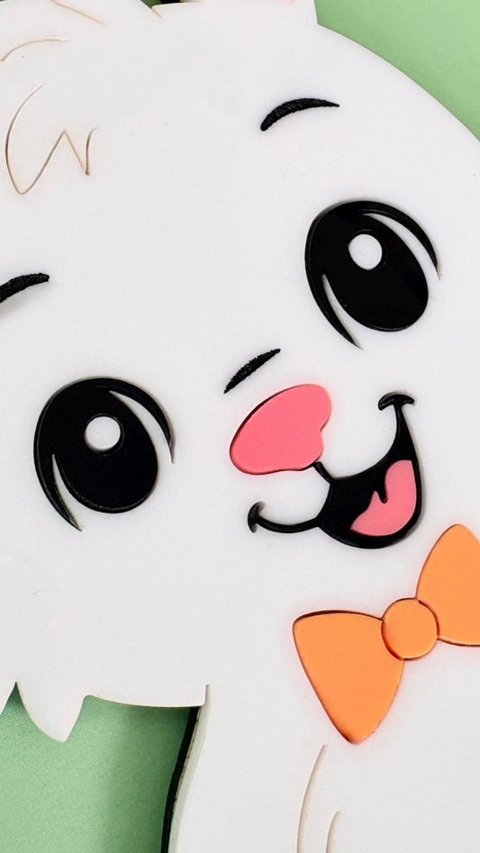 Easter Bunny Egg Holder Bowtie