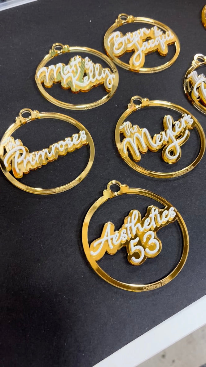 Family Name Decoration