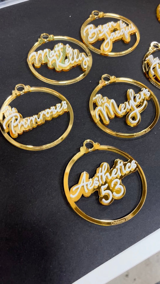 Family Name Decoration