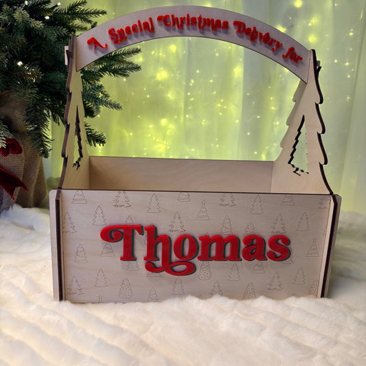 Christmas Eve Box with Name
