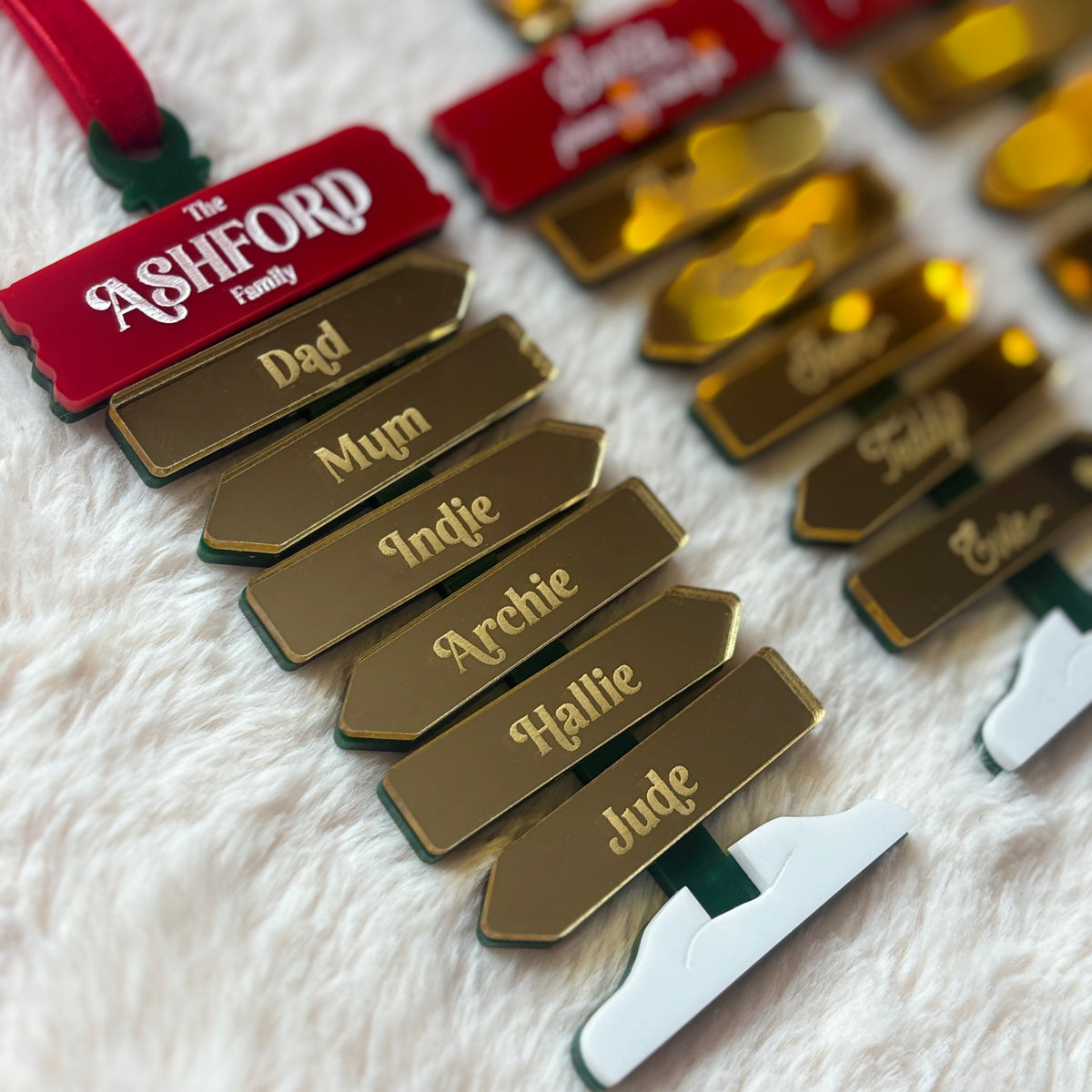 Northpole Signpost Ornament