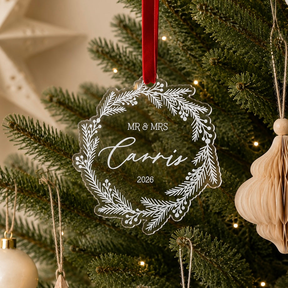 Mr & Mrs Ornament