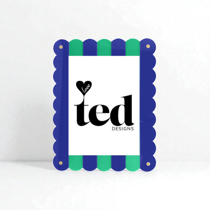 Duo Midnight Blue & Peppermint