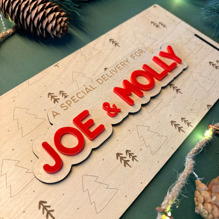 Christmas Eve Box with Name
