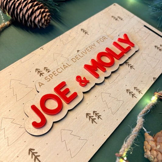 Christmas Eve Box with Name