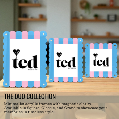 Duo Rivera Blue & Blush