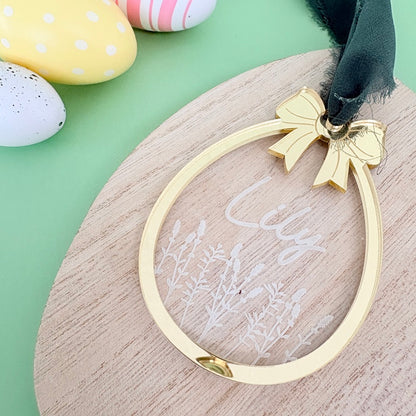 Gold Easter 2026 Tag