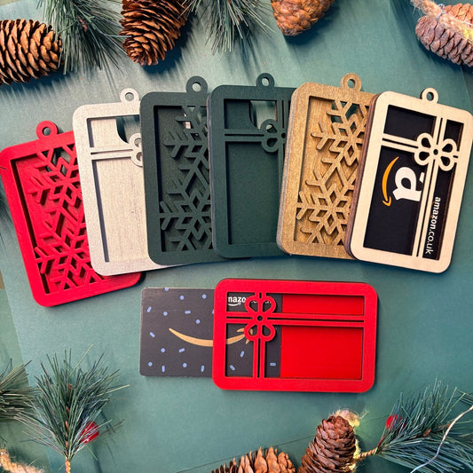 Christmas Gift Card Holder -Set of 3