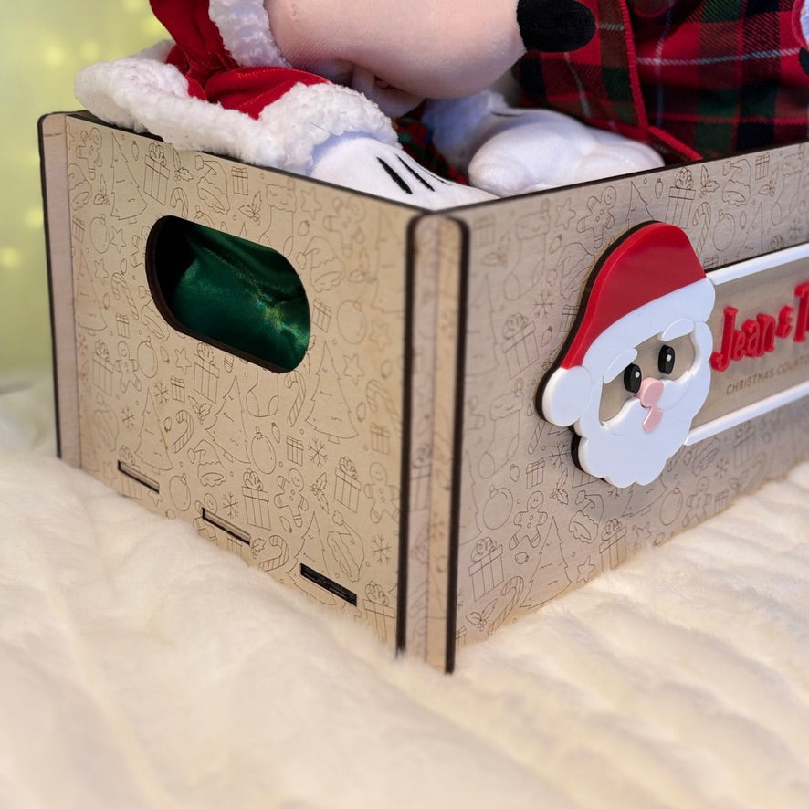 Christmas Eve Box with Santa