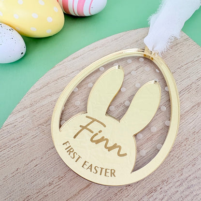 Gold Easter 2026 Tag