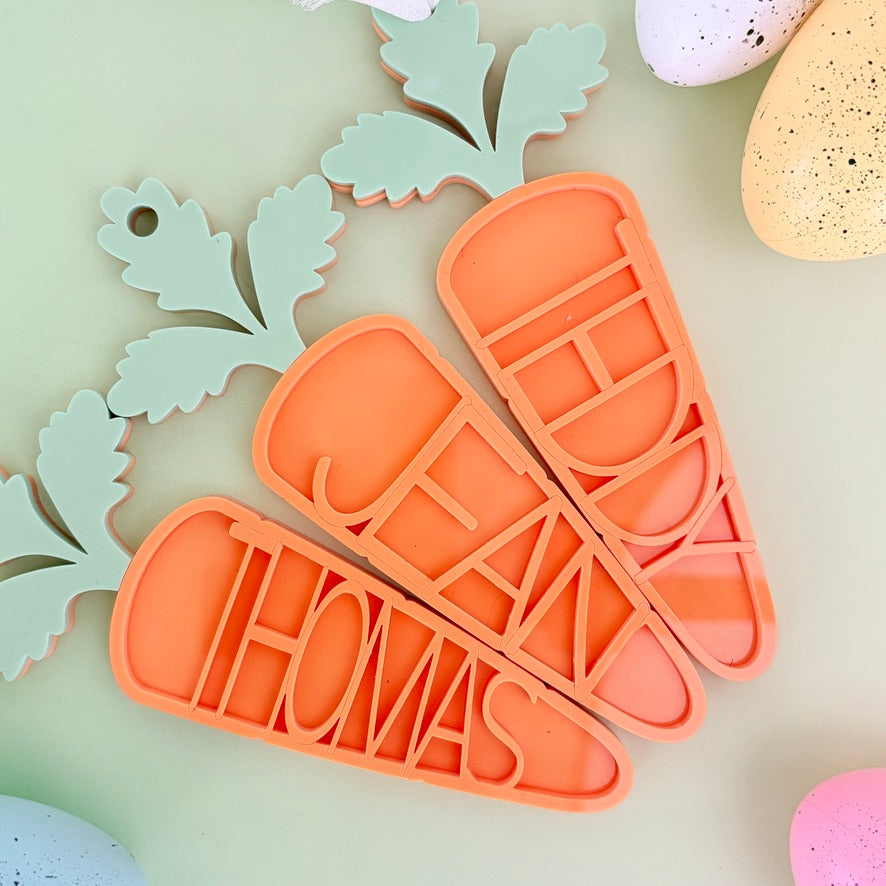 Carrot Basket Tag