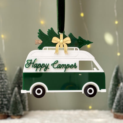 Camper Van Christmas Ornament
