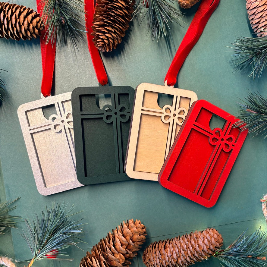 Christmas Gift Card Holder -Set of 3