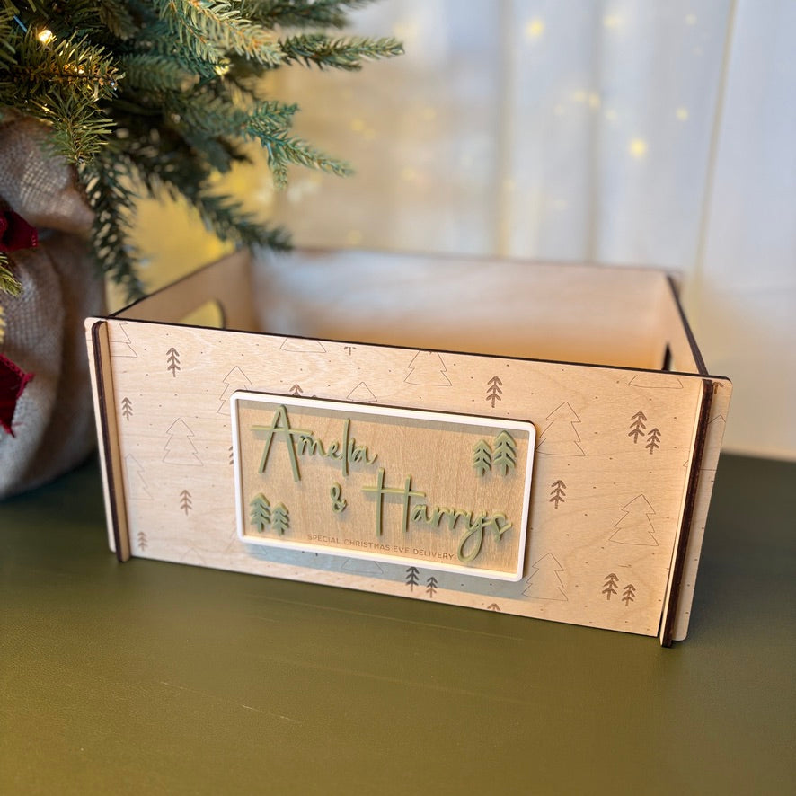 Christmas Eve Box with Name