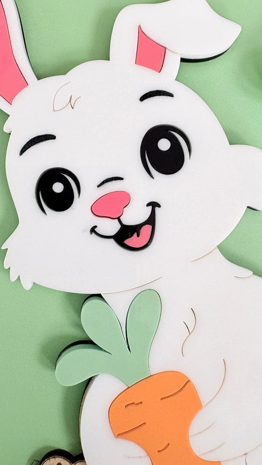 Easter Bunny Egg Holder Carrot