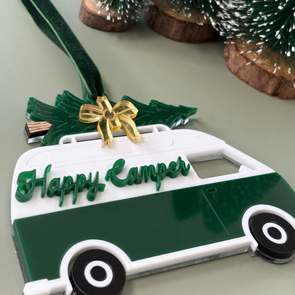 Camper Van Christmas Ornament