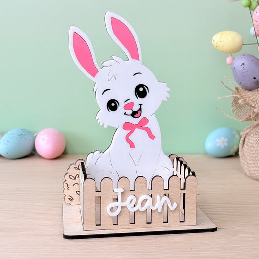 Easter Bunny Egg Holder Ribbon