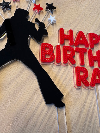 Elvis Cake Topper Set