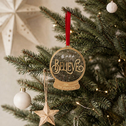Believe Christmas Decoration