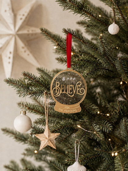 Believe Christmas Decoration