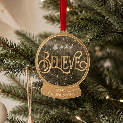 Believe Christmas Decoration