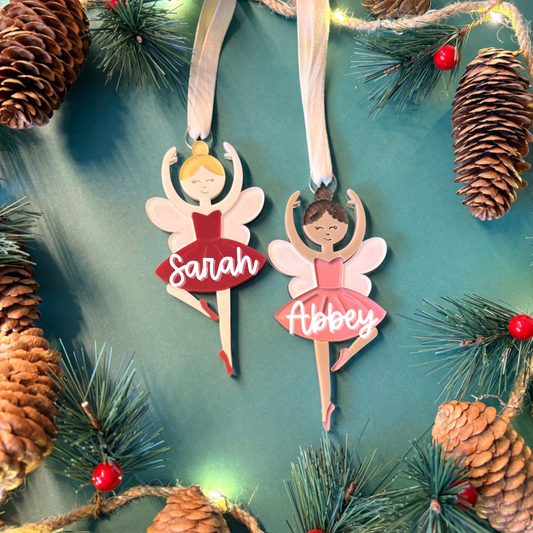 Ballet Dancing Girl Christmas Decoration