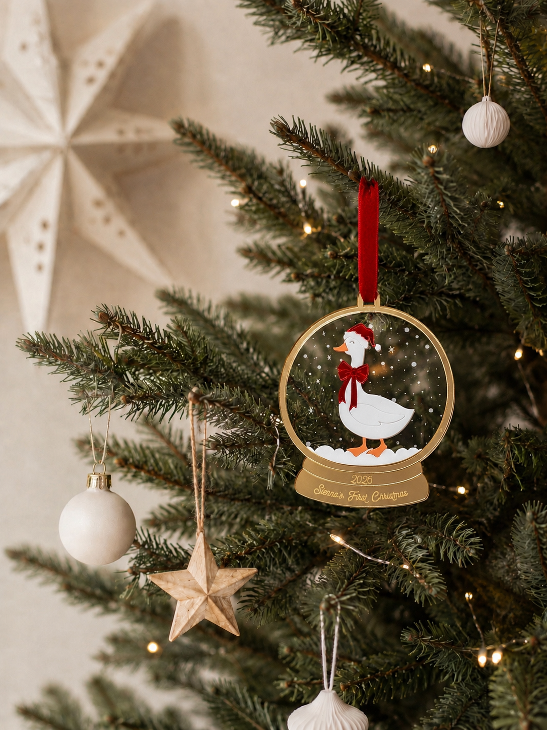 Goose Christmas Decoration