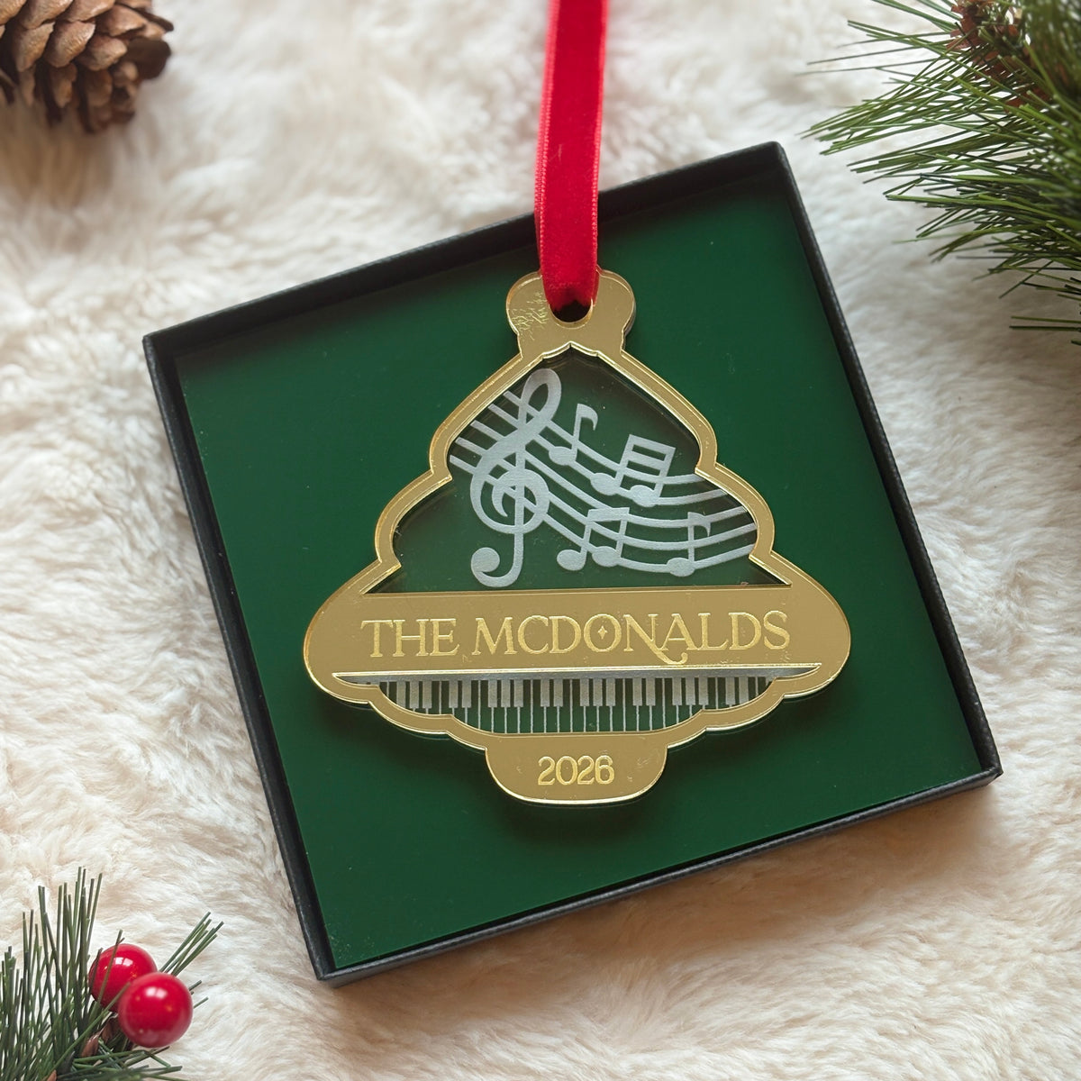 Piano Christmas Decoration