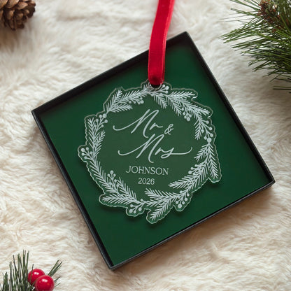 Mr & Mrs Ornament