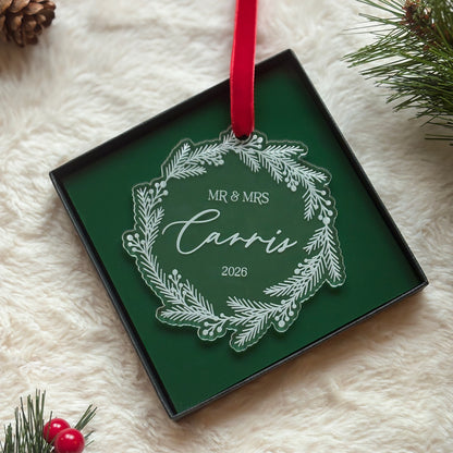 Mr & Mrs Ornament
