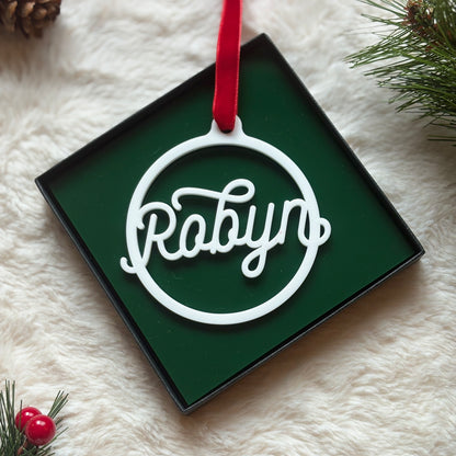 Acrylic Christmas Ornament