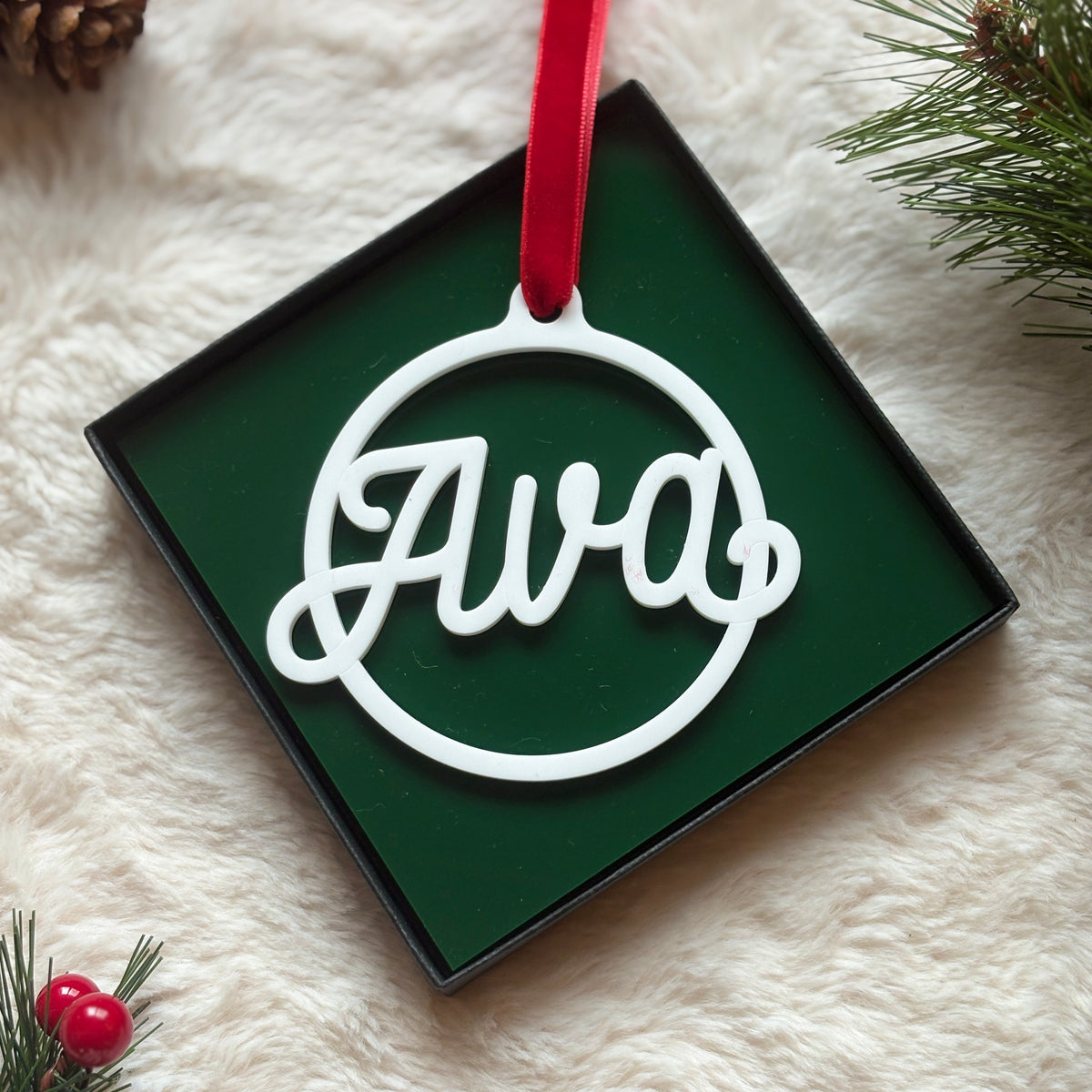 Acrylic Christmas Ornament