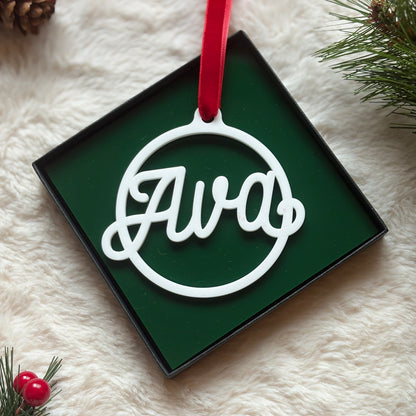 Acrylic Christmas Ornament