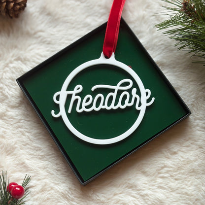 Acrylic Christmas Ornament