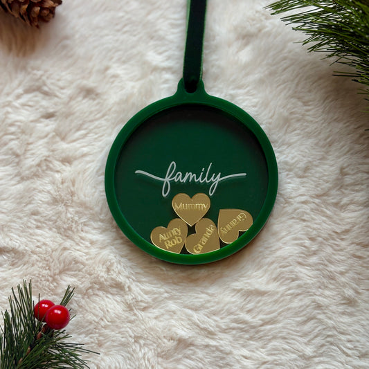 Charm Shaker, Family Name Personalised