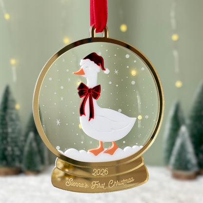 Goose Christmas Decoration