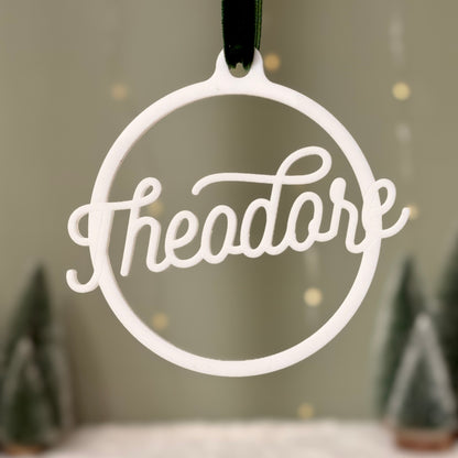 Acrylic Christmas Ornament