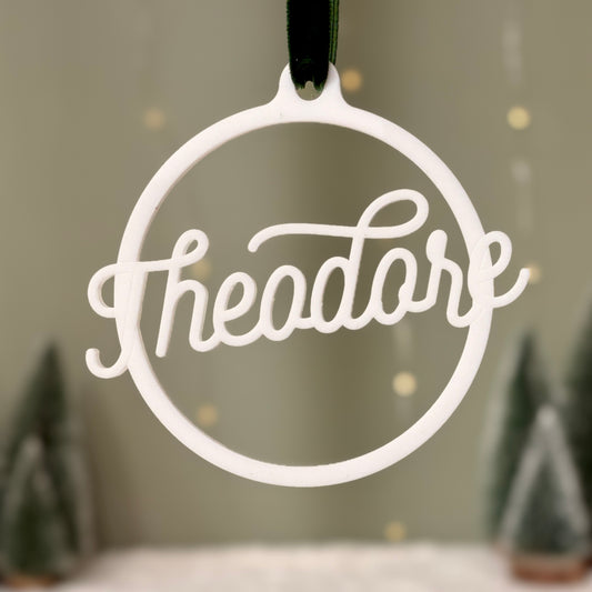 Acrylic Christmas Ornament