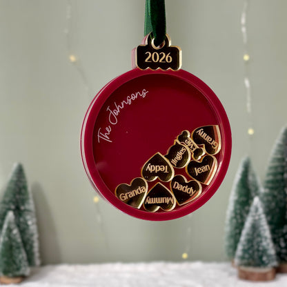 Charm Shaker Christmas Bauble