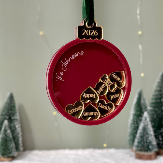 Charm Shaker Christmas Bauble