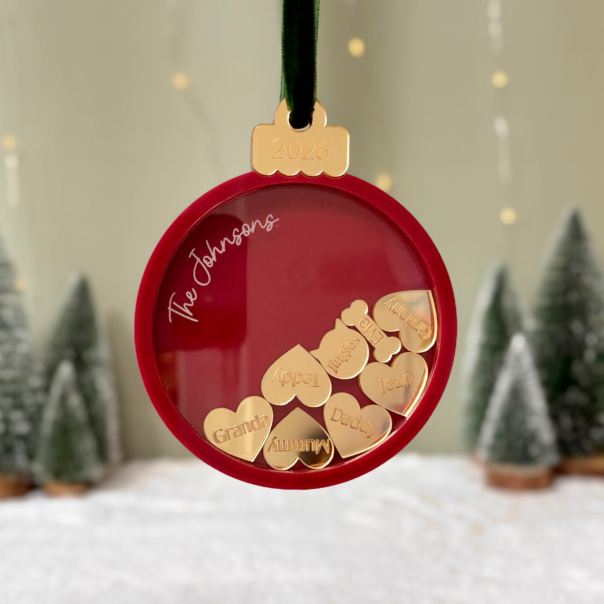 Charm Shaker Christmas Bauble