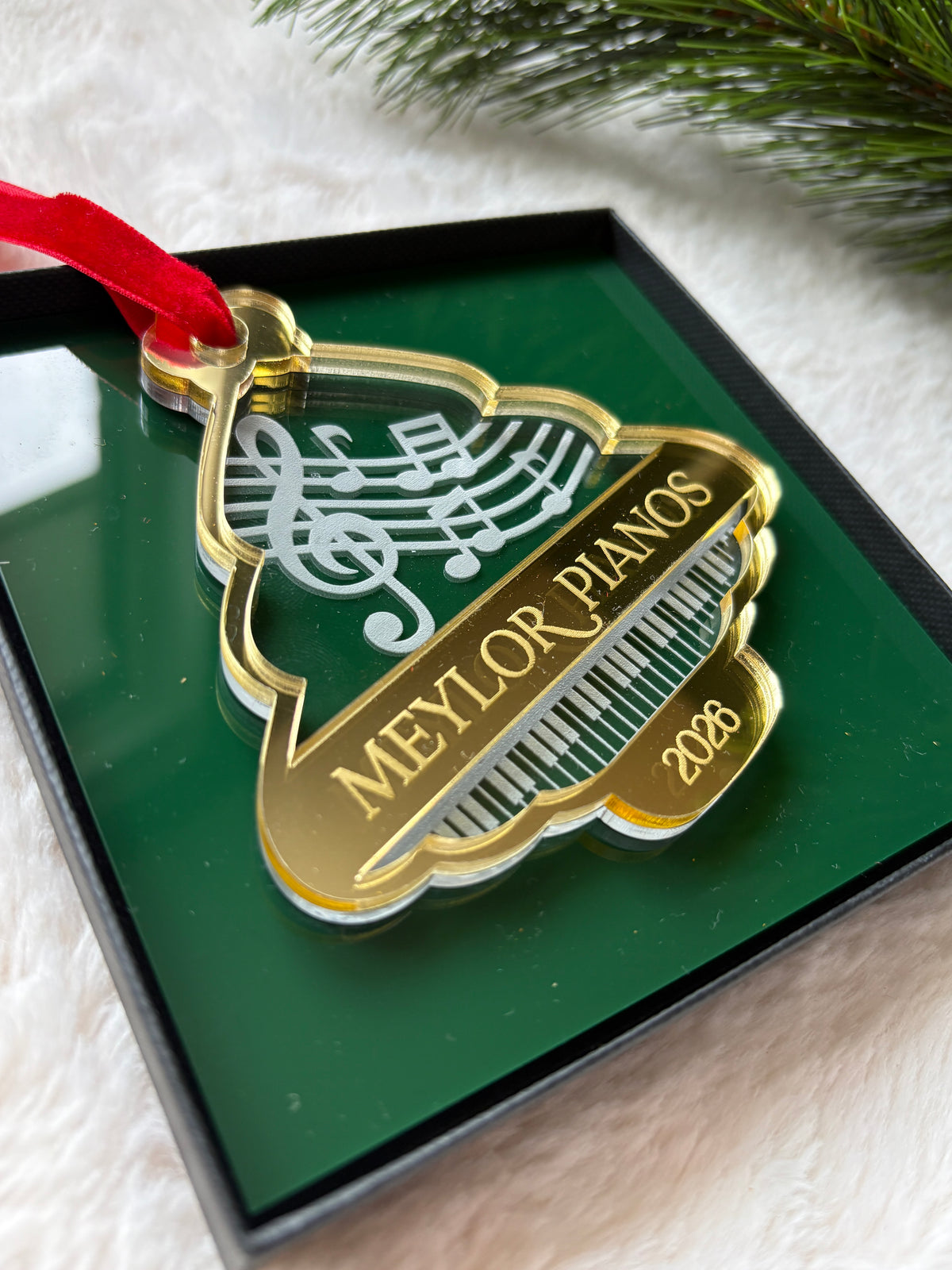 Piano Christmas Decoration