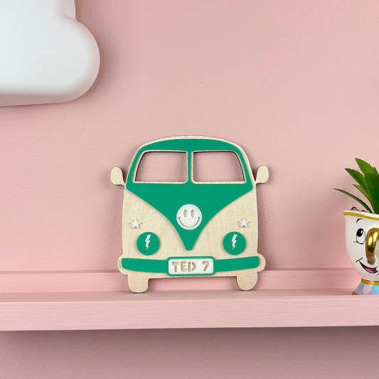 Campervan Lightening Wall Art