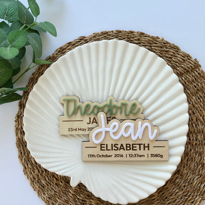 Birth Announcement Sign