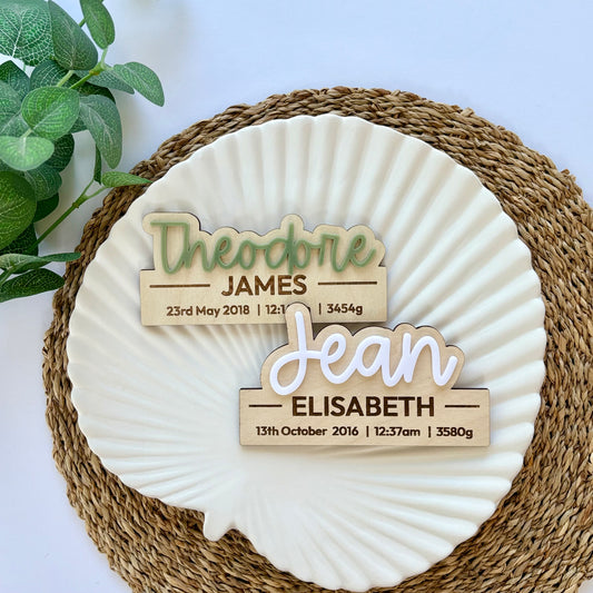 Birth Announcement Sign