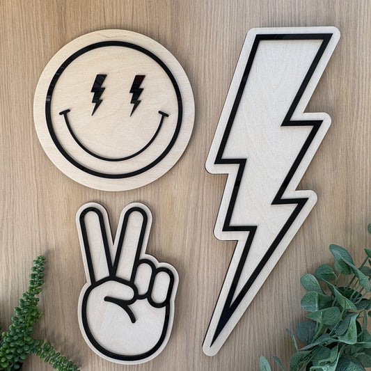 Peace Hand Gesture Wall Art