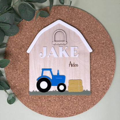 Barn Sign with Name