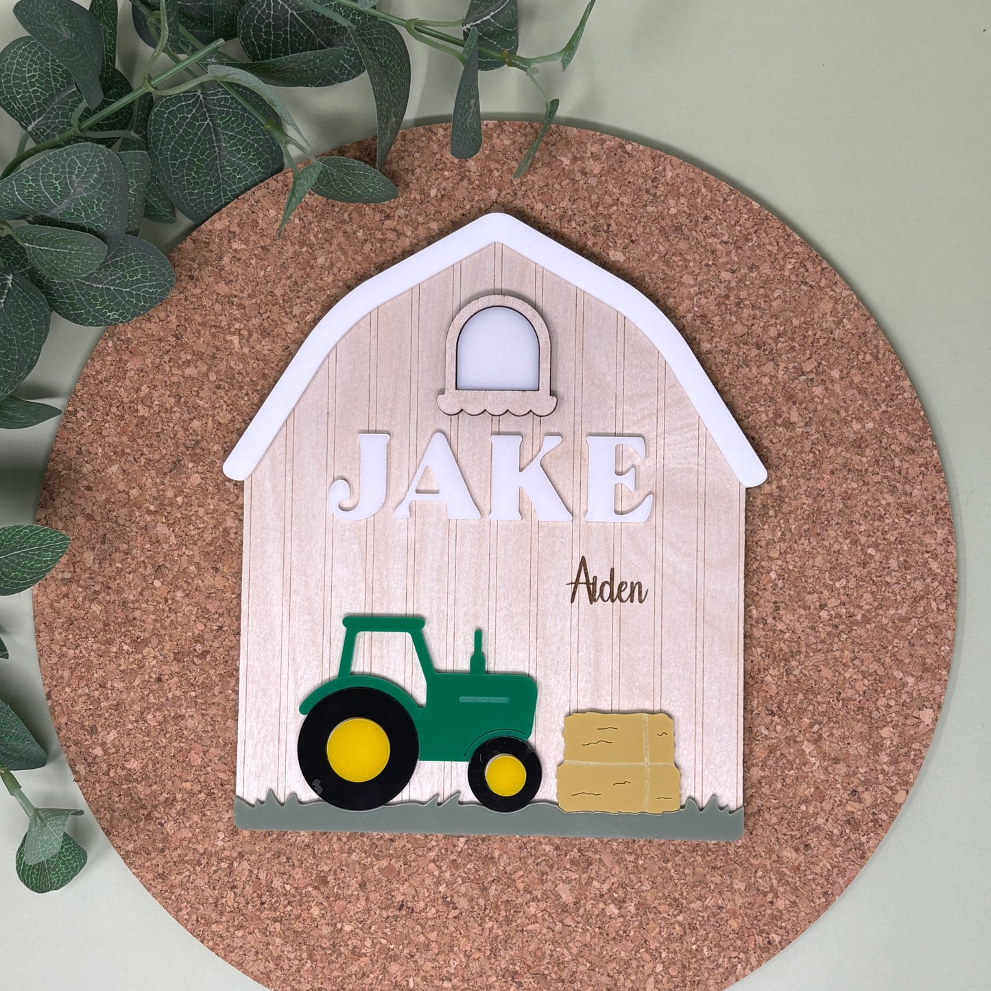 Barn Sign with Name