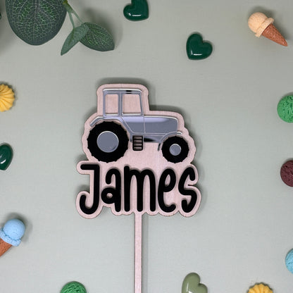 Tractor Cake Topper