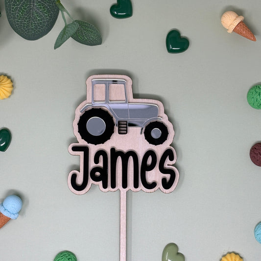 Tractor Cake Topper